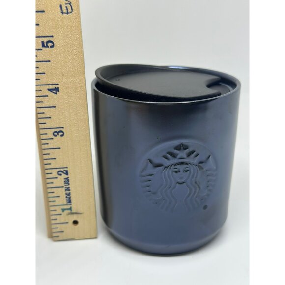 Starbucks 2020 Purple Blue Iridescent Ceramic Cup Mug with Lid 8oz Tumbler - Picture 3 of 7